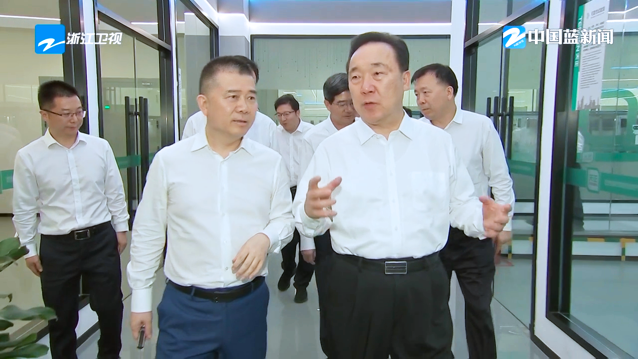 浙江省委书记王浩调研胜天国际